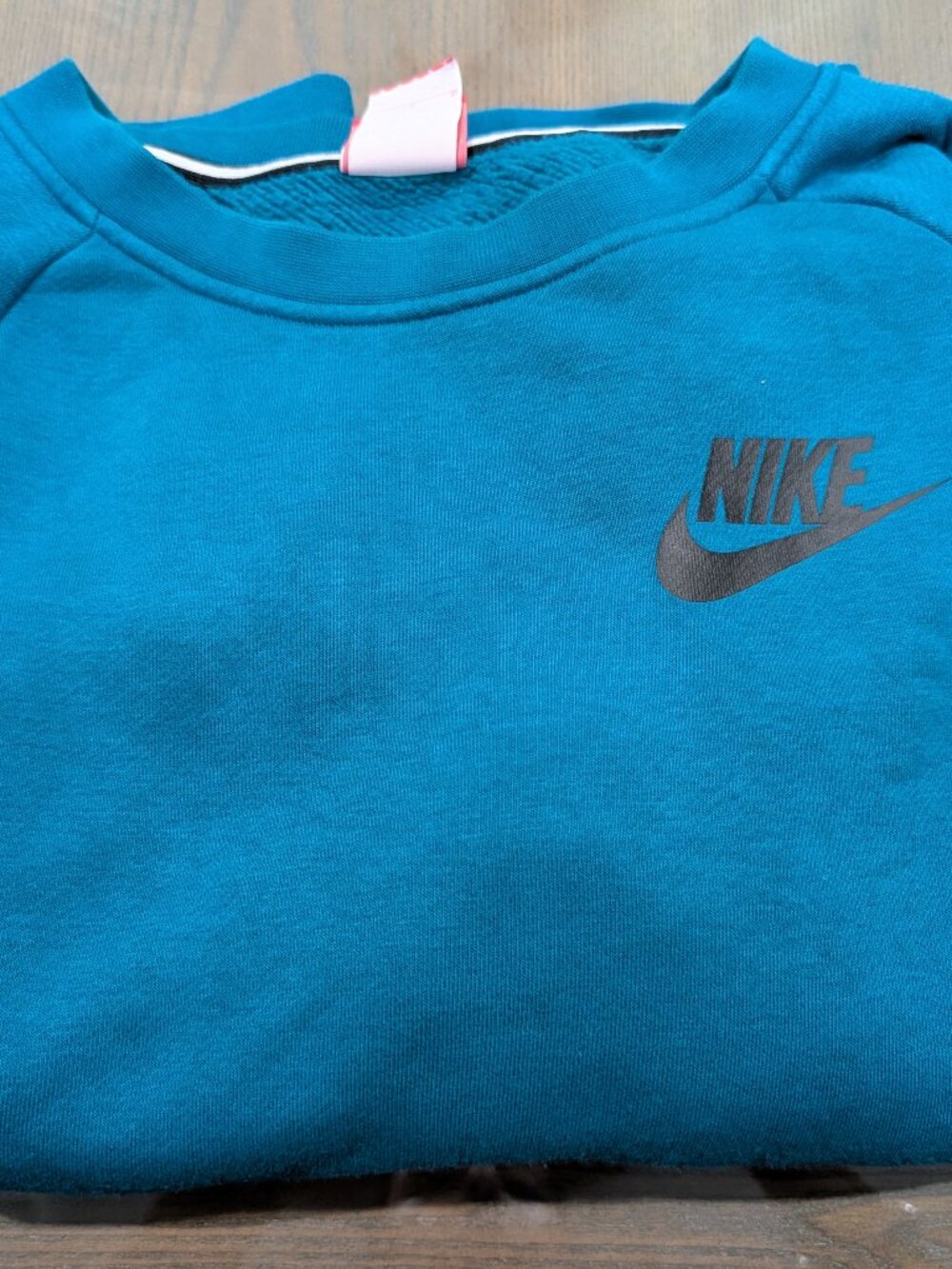 Nike women's teal indigo sweatshirt rare style